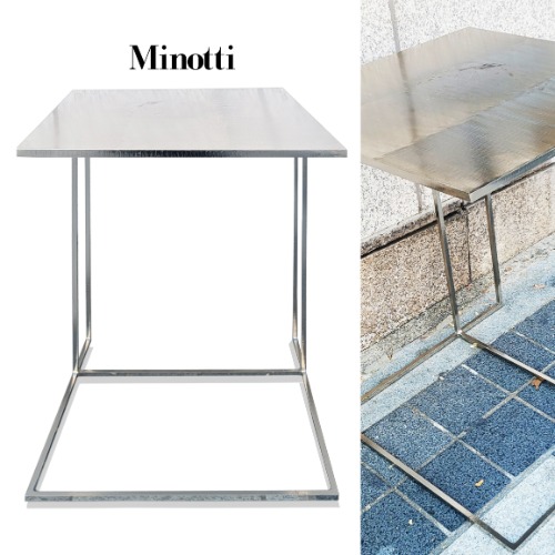 이태리 미노띠(Minotti)금속 탁자