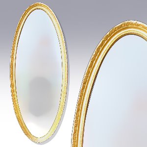 이태리 금장 타원형 거울(XKO-1000)