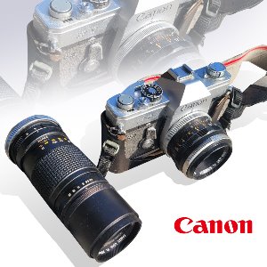 캐논(CANON)카메라+망원렌즈