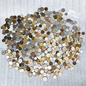 동전 수집품(무게3kg)