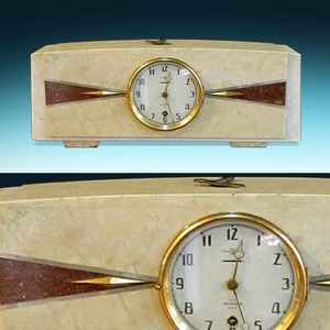 일본 대리석 탁상 시계(기계식)